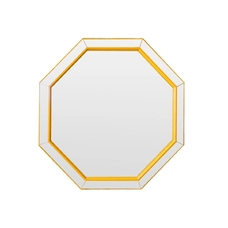 Зеркало Yellow octagon